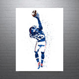 Odell Beckham Jr New York Giants Football Art Poster