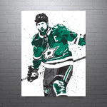 Jamie Benn Dallas Stars Hockey Art Poster