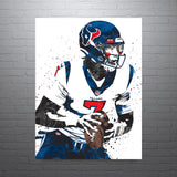 CJ Stroud Houston Texans Football Art Poster