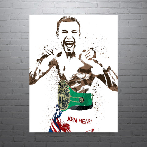 Oscar De La Hoya Boxing Art Poster