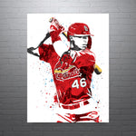 Paul Goldschmidt Cardinals St. Louis Cardinals Baseball Art Poster