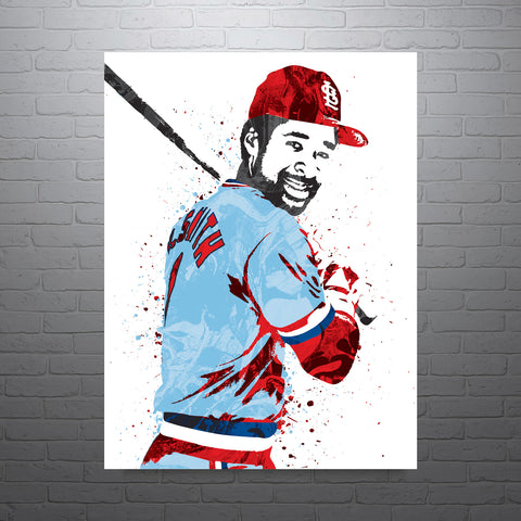 Ozzie Smith Cardinals St. Louis Cardinals Baseball Art Poster