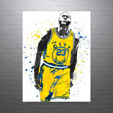 Draymond Green Golden State Warriors Basketball Art Poster