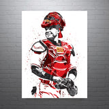 Yadier Molina St. Louis Cardinals Baseball Art Poster