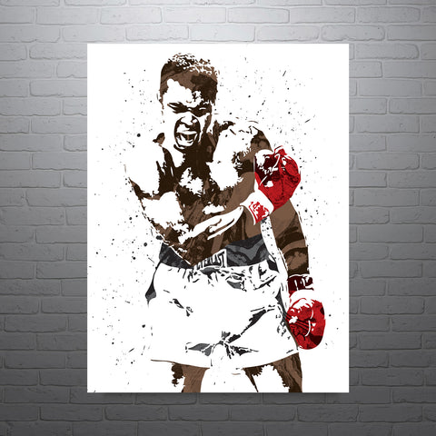 Muhammad Ali Boxing Art Poster