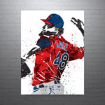 Emmanuel Clase Cleveland Guardians Baseball Art Poster