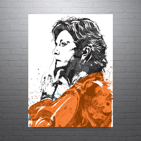 Pat Summitt Tennessee Volunteers NCAA College Art Poster