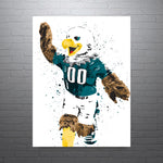 Swoop Mascot Philadelphia Eagles Football Art Poster