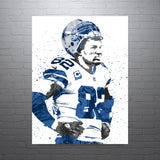 Jason Witten Dallas Cowboys Football Art Poster