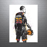 Kevin Durant Phoenix Suns Basketball Art Poster