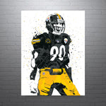 TJ Watt Pittsburgh Steelers Football Art Poster