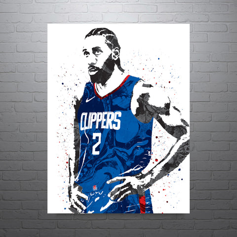 Kawhi Leonard Los Angeles Clippers Basketball Art Poster