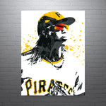 Andrew McCutchen Pittsburgh Pirates Baseball Art Poster