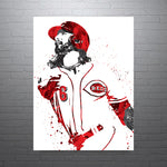 Jonathan India Cincinnati Reds Baseball Art Poster