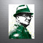 Vince Lombardi Green Bay Packers Football Art Poster