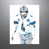 Jason Hanson Detroit Lions Football Art Poster