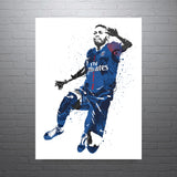 Neymar Jr FC PSA Soccer Futbol Art Poster