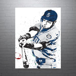 Ichiro Suzuki Seattle Mariners Baseball Art Poster