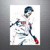 Rafael Devers Boston Red Sox Baseball Art Poster