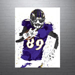 Mark Andrews Baltimore Ravens Football Art Poster