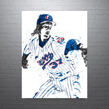 Pedro Martinez Montreal Expos Baseball Art Poster