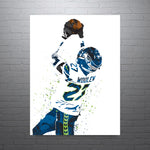 Tariq Woolen Seattle Seahawks Football Art Poster