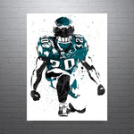 Brian Dawkins Philadelphia Eagles Football Art Poster