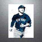 Giancario Stanton New York Yankees Baseball Art Poster