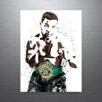 Mike Tyson Boxing Art Poster