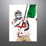 Fred Warner San Francisco 49ers Football Art Poster