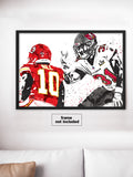 Antoine Winfield Jr Tampa Bay Bucs Football Art Poster