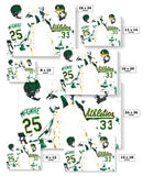 Mark McGwire and Jose Canseco Las Vegas Athletics Baseball Art Poster