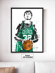 Kevin McHale Boston Celtics Basketball Art Poster