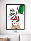 Fred Warner San Francisco 49ers Football Art Poster