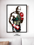 Marvin Hagler Boxing Art Poster