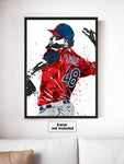 Emmanuel Clase Cleveland Guardians Baseball Art Poster