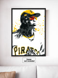 Andrew McCutchen Pittsburgh Pirates Baseball Art Poster