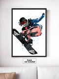 Chloe Kim Olympics Art Poster