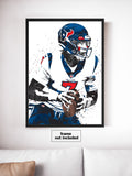 CJ Stroud Houston Texans Football Art Poster