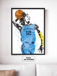 Ja Morant Memphis Grizzlies Basketball Art Poster