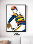 Nolan Ryan Houston Astros Baseball Art Poster