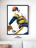 Nolan Ryan Houston Astros Baseball Art Poster