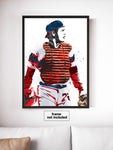 Carlton Fisk Chicago White Sox Baseball Art Poster