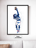 Odell Beckham Jr New York Giants Football Art Poster