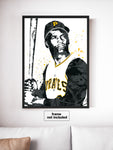 Roberto Clemente Pittsburgh Pirates Baseball Art Poster