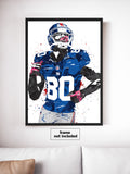 Victor Cruz New York Giants Football Art Poster