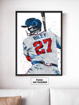 Austin Riley Atlanta Braves Baseball Art Poster