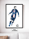 Lionel Messi PSA Soccer Futbol Art Poster