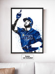 Randy Arozarena Tampa Bay Rays Baseball Art Poster