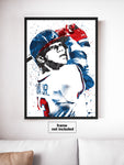 Ronald Acuna Jr Atlanta Braves Baseball Art Poster